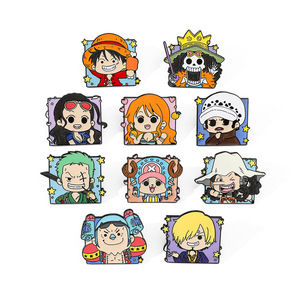 69 styles de bijoux, broches et accessoires, 1 pièce, <span class=keywords><strong>WANTED</strong></span> Luffy Thousand Sunny Zoro <span class=keywords><strong>Ace</strong></span>, épingles en alliage d'anime, artisanat en métal pour femmes - Product Image 2