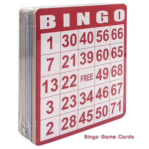 Jeu de cartes de <span class=keywords><strong>bingo</strong></span> personnalisé Hi-Q et accessoires pour la fabrication traditionnelle de cartes de <span class=keywords><strong>bingo</strong></span>, cartes de <span class=keywords><strong>bingo</strong></span> en une seule pièce - Product Image 3