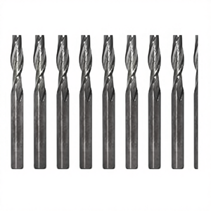 Set di 10 Frese a Sfera in Carburo OSCARBIDE con Gambo da 1/8\", 2 Taglienti, per Incisione/Fresatura 3D <span class=keywords><strong>CNC</strong></span> - Product Image 1