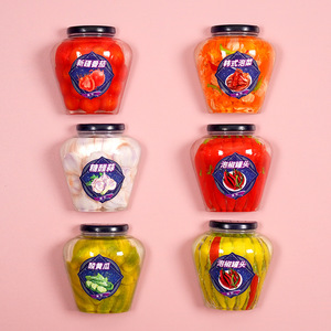 Fridge <b>Magnets</b> Fruit Canned Peaches Pineapples Oranges Kimchi <b>Large</b> Card Food Toys Multi Piece Package Synthetic Resins - Product Image 4