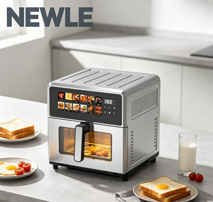 NEWLE Factory OEM ODM 10L Nouvelle Conception Friteuse à Air AF-9513DUW Contrôle Numérique Vapeur Sans Huile Antiadhésive avec Remise - Product Image 4