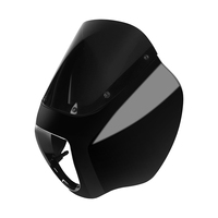 Carénage avant extérieur en ABS noir brillant pour moto avec pare-brise compatible avec Harley Low Rider S FXLRS Softail FXST 2020-2025