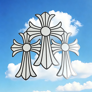 <span class=keywords><strong>Specchio</strong></span> <span class=keywords><strong>da</strong></span> <span class=keywords><strong>Parete</strong></span> <span class=keywords><strong>Decorativo</strong></span> Moderno Personalizzato in Acrilico Chrome Hearts con Stampa UV 3D, Vendita Calda su TikTok per Camera <span class=keywords><strong>da</strong></span> Letto e Bagno - Product Image 5
