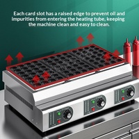 Nouvelle Machine Commerciale Électrique à Plaque Unique pour Takoyaki (Boulettes de Poulpe) avec Garantie 1 An pour Vendeurs de Rue, Plaque de Cuisson, Vente en Gros