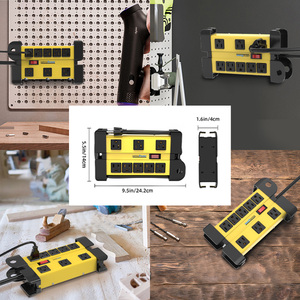 PrimoPower Heavy Duty 8 Outlet Copper/<b>PVC</b> Power <b>Strip</b> 5ft Extension Cord Surge Protector 2 Ports 15A 125V Home Use - Product Image 4