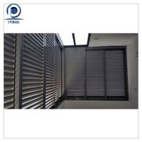Prima persiennes panneau extérieur persienne en aluminium porte persienne en aluminium