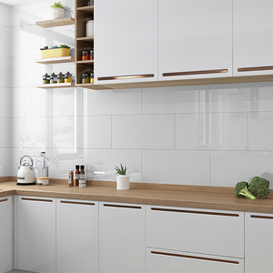 Waterproof <strong>PVC</strong> 60cm X 30cm Marble Tiles Wall Sticker Self-Adhesive Wallpaper for Bathroom Cladding Wallpaper Home Decoration - Product Image 6