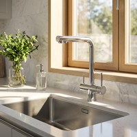 Robinet de cuisine 3 voies certifié WELS, robinet d'eau potable, robinet de filtration d'eau en laiton sans plomb, fabriqué en usine OEM
