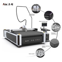 Plotter de Corte CNC de Cama Plana AOYOO con Cuchilla Oscilante para Tablero Sintra, Tablero de Espuma de PVC y Cajas Corrugadas
