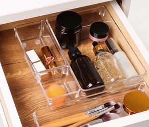 Đa Năng Phòng Tắm Và <span class=keywords><strong>Vanity</strong></span> Ngăn Kéo Tổ Chức Khay 25 Cái Ngăn Kéo Tổ Chức Set Dresser Bàn Ngăn Kéo Ngăn Chia - Product Image 5