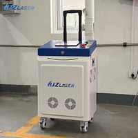 Machine de nettoyage au laser à fibre pour l'acier inoxydable, le bois et la pierre - Haute vitesse, facile à utiliser, nouvelle, plus durable