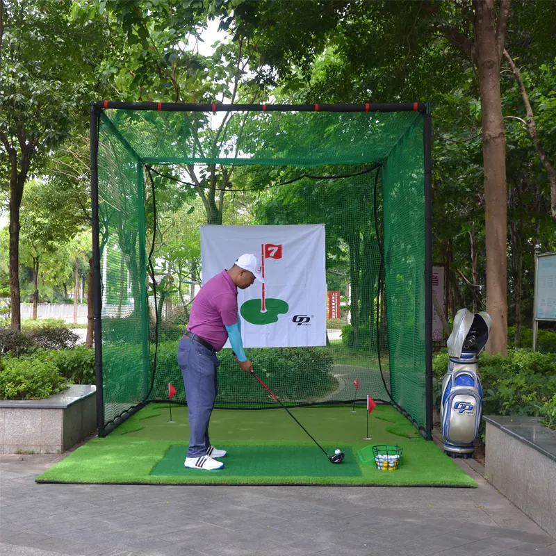 March Expo Sản Phẩm Trong Nhà Ngoài Trời Golf Ngoài Trời Đánh Net Thực Hành Lồng Golf Net