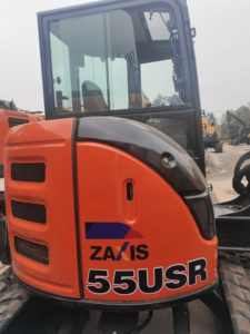 Miniexcavadora Usada Hitachi ZX55USR al 90% de Estado Nuevo con Pocas Horas de Trabajo en Venta, Excavadora de Segunda Mano de Japón de 5 Toneladas 5.5 Toneladas a Precio Económico - Product Image 3