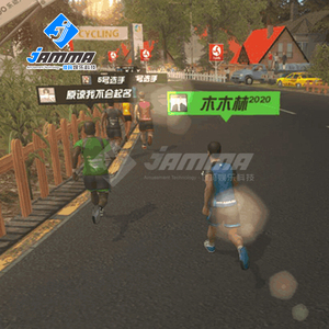 Tốt nhất AR chạy VR Máy chạy bộ tương tác vui vẻ mô phỏng thể thao tập thể dục cho phòng tập thể dục và Câu lạc bộ để nâng cấp để trộn thiết bị thực tế - Product Image 5