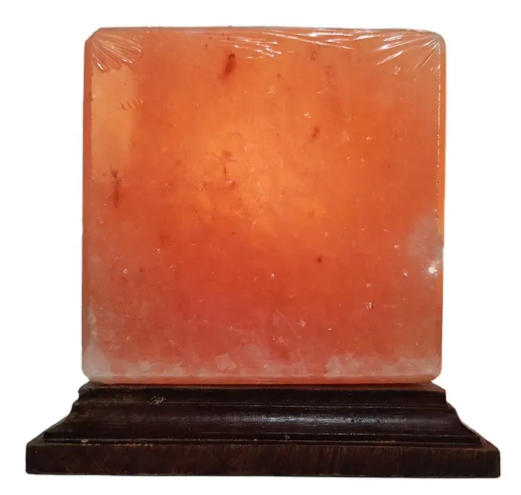 Atacado rosa natural trabalhada lâmpadas de sal do Himalaia Cristal Rosa Rock Cube Salt Lamp