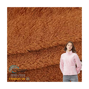 Couette en peluche épaisse coupe-vent, 100% polyester, <span class=keywords><strong>tissu</strong></span> molletonné sherpa, bon marché, vente en gros - Product Image 1