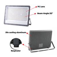 Reflector LED OUTLUX E037 MERAK de 200W, Clasificación IP65, Ángulo de Haz de 90°, Temperatura de Color de 6500K, Garantía de 3 Años
