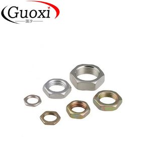 M3 M4 M5 M6 M8 M10 M12 M14 M16 X 1.75, dadi a mezza chiusura a dado esagonale gigante, dadi per marmellata esagonali 304 A2 inossidabile - Product Image 1