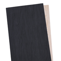 Feuille de similicuir noir effet bois 12x24 pouces avec texture liège, finition argentée, pour gravure laser, vente en gros
