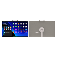Téléviseur intelligent sans fil portable 24 27 32 pouces, écran tactile LCD Full HD 60Hz, interactif, mobile, Android, grande tablette électronique sur roulettes