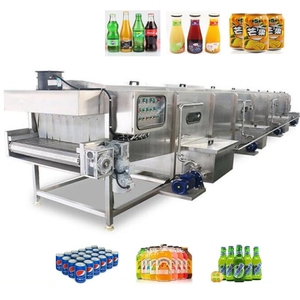 Pastorizzatore <span class=keywords><strong>a</strong></span> Tunnel <span class=keywords><strong>a</strong></span> Spruzzo Continuo, Macchina per Sterilizzazione, Raffreddamento e Essiccazione per Succhi di Frutta in Bottiglia e Bevande in Lattina - Product Image 2