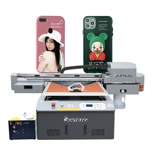 Best quality 600*900mm roll to roll uv printer UV Flatbed Printer with XP600 for pen tiles glass stainless steel plates