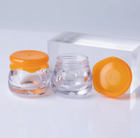 Emballage OEM&ODM pour cosmétiques : Pots vides en plastique avec couvercle à vis, 200 ml, pour soins de la peau, crèmes visage et corps, avec applicateur