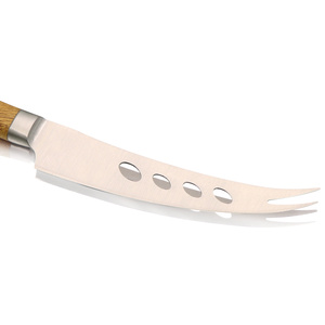Jaswehome 4-Piece Modern Durable Stainless Steel <strong>Cheese</strong> <strong>Knife</strong> <strong>Set</strong> with Wood Handle <strong>Cheese</strong> Tools Cutlery Tableware - Product Image 4