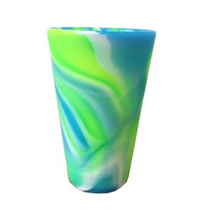 Gobelet à boisson incassable de 16 oz avec logo personnalisé, tasse à bière réutilisable, verre à bière droit en silicone pour événements - Product Image 4