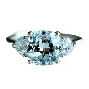 Bagues de fiançailles et de mariage en topaze naturelle, bijoux tendance en argent sterling 925, cadeau d'anniversaire pour fête CNAS - Product Image 1