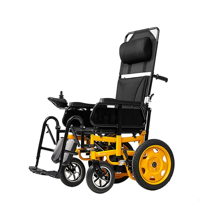 เก้าอี้รถเข็นสำหรับผู้พิการ,ดีไซน์ใหม่เก้าอี้รถเข็นปีนบันไดไฟฟ้าน้ำหนักเบา