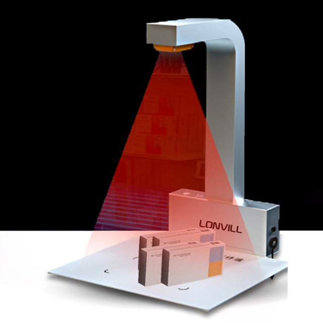 LONVILL Batch Scan Hospital Items 1d 2d Desktop Barcode Scanner