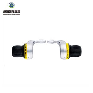 5/6 <span class=keywords><strong>vitesse</strong></span> cuir pommeau de levier de vitesses pour vélo de VTT - Product Image 2