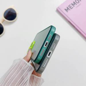 Hot Bán Sang Trọng Kẹo Màu Matte Trường Hợp Điện Thoại Cho <span class=keywords><strong>Iphone</strong></span> 16 15 Pro Max 14 13 12 11 Có Thể Cá Nhân In Ấn Bìa Cho IP 17 - Product Image 3