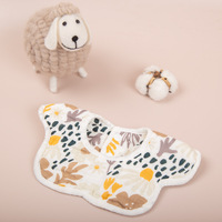 HOSHOM Vente en gros de bavoirs pour bébé en coton 100% de haute qualité, personnalisés avec un logo, des idées de couvertures personnalisées, impression photo, koala