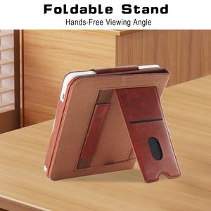 Funda para Tablet Onyx Boox de 7 Pulgadas Go 7 Color/Boox Page/Leaf2/Leaf3/Leaf3 C/Boox Galileo E-Reader - Funda Protectora de Cuero PU con Soporte - Product Image 2