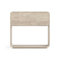 Table d'appoint moderne en bois massif de style luxueux pour hôtel, appartement, chambre à coucher