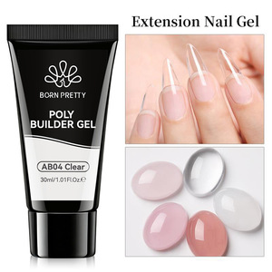 Gel Constructor UV Transparente de 30 ml, Gel para Extensión de Uñas sin Bandeja de Papel, para Suministros Profesionales de Uñas - Product Image 5