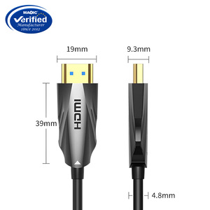 Usine En Gros 15M 50M 100M 150M <span class=keywords><strong>Hdmi</strong></span> Câble À Fiber <span class=keywords><strong>Optique</strong></span> 4K 60Hz AOC Fibre <span class=keywords><strong>Optique</strong></span> Active pour HDTV - Product Image 4
