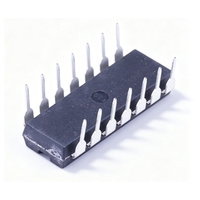 Circuit intégré CD4066BE CMOS Quad Bilateral Switch IC 3V-18V 40MHz PDIP-14, boîtier tube pour TI