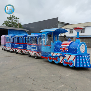 Hấp dẫn công viên giải trí thiết bị Pin hoạt động Thomas hơi nước đầu máy xe lửa để tham quan - Product Image 5