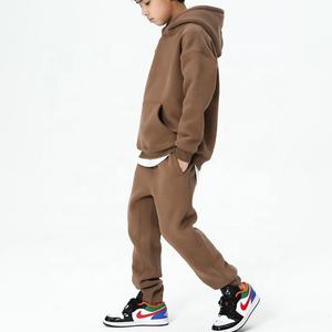 Vêtements pour enfants personnalisés à la mode en gros, ensembles de vêtements de rue, sweats à capuche et pantalons, ensembles de vêtements pour enfants, vêtements pour garçons - Product Image 4