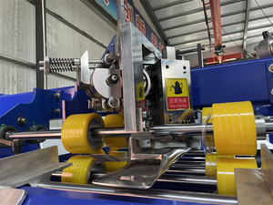 Máy làm thùng carton sóng hộp carton khâu máy bán tự động - Product Image 2