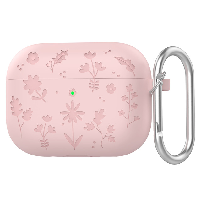 Flower Pattern Shockproof Protective Cover for Airpods Pro 3 Silicone Soft Earphone Case Headphone Accessories