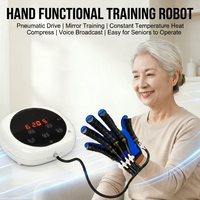 Gants robotisés de rééducation hydraulique certifiés CE pour hémiplégie, dispositif d'exosquelette de main pour exercices et entraînement des doigts, garantie 2 ans