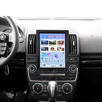 Lecteur dvd stéréo multimédia de voiture Android de style Tesla pour système de navigation gps Land Rover Freelander 2 2007-2015