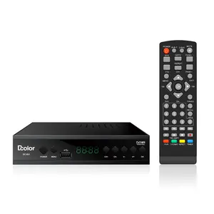 热卖数字地面电视接收器H.264 T2调谐器解码器DVB T2智能WIFI机顶盒IPTV