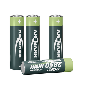 <span class=keywords><strong>ANSMANN</strong></span> vente en gros de 4 piles rechargeables 1.2V AA Ni-MH 2850mAh pour lampes de poche jouets électroniques grand public - Product Image 1