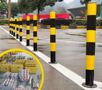 Poteau de circulation anti-collision robuste