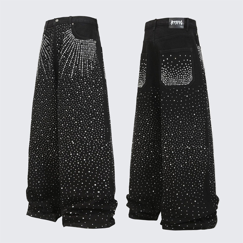 Custom Jeans Men Baggy Pual Gultier